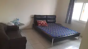 Master bedroom with attached bath is available family or lady