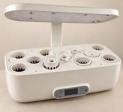 Indoor Hydroponic Garden with LED Grow Light