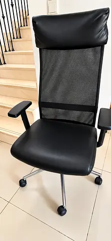 Office leather seat chair