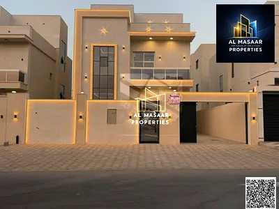 فيلا مودرن بمساحات داخليةوجلسة واسعة جدا علي الطريق الرئيسي مباشر وبجوار جميع الخدمات وشاملة رسوم التسجيل