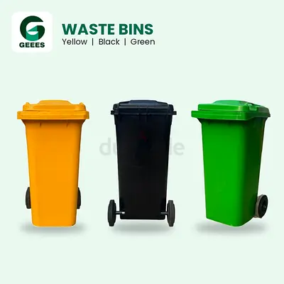 Bulk Lot of Wheelie Bins - 120L Commercial Trash Bins