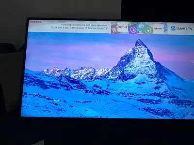 IMMEDIATE BUYERS Toshiba 55-inch Smart LED TV - Very Good Condition for sale.