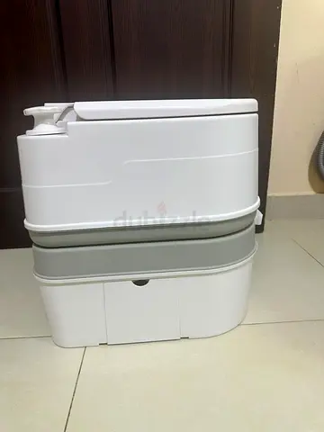Portable Chemical Camping Toilet - Compact and Clean