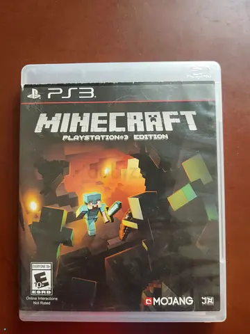 Minecraft PlayStation 3 Edition (PS3) - Disc & Case