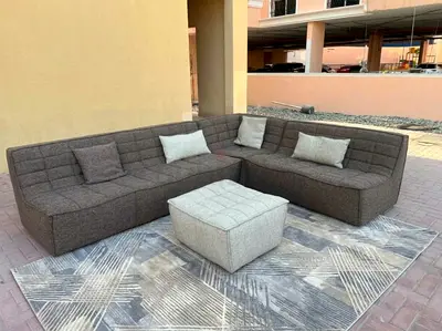 With footstools Al Huzaifa Modular Sofa