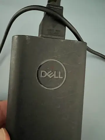 Original Dell 65W Laptop Charger – 19.5V 3.34A Genuine Dell charger, model LA65NM130