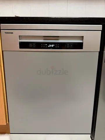 Toshiba built-in stainless steel dishwasher - good condition