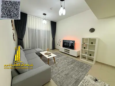 🏢افخم وارقى شقة غرفة وصالة مفروشة بالكامل للإيجار الشهري في أبراج الشروق – النعيمية 1 شارع الشيخ خليفة وسهل المخرج لدبي والشارقة| شامل الفواتيروالانت