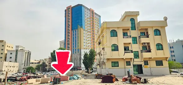 أرض سكنى إستثمارى G+2 ( بنايات ) ( زاوية شارعين ) بعجمان الرميلة 1 خلف سوق الهواتف بعجمان مباشرة وعلى بعد دقائق معدودة من اللولو هايبر    ترخيص الأرض سكنى إستثمارى بنايات G+2 . أرضى وطابقين