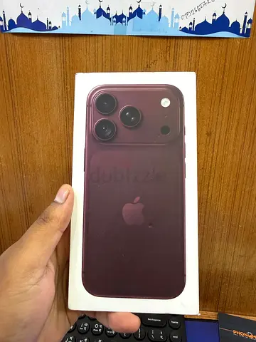 Apple iPhone 18 Pro Max 256GB Burgundy New Sim Version