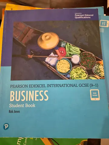 Pearson Edexcel International GCSE (9-1) Business Student Book by Rob Jones