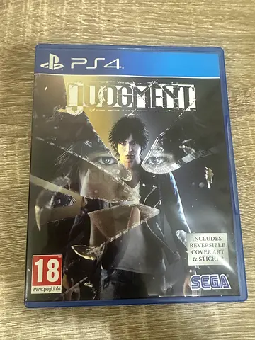 PS4 - Judgment (SEGA) physical game - CIB