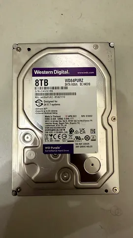 8TB x2 HDD WD Purple