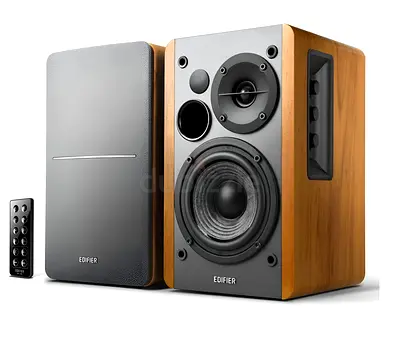 Edifier Wooden Bookshelf Speakers with Remote - Pair