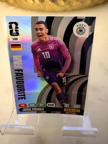 Jamail Musiala Panini Adrenalyn XL FIFA 365 'My Favourite' Holo Card