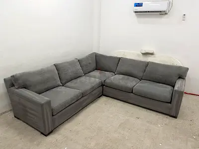 Perfect condition crate&barrel axis sofa