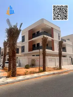 Luxury villa for sale in Al Alia, Ajman | 7 master bedrooms and a private pool | 6,600 sq. ft. | AED
