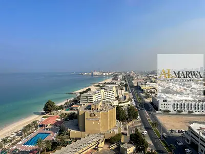 Private Beach || Luxury & Huge 3BR || Big Terrace || Chiller Free || 2 Parkings Free || All Amenities