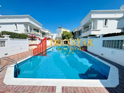 RENOVATED KITCHEN BATHROOMS PRIVATE GARDEN SHARED POOL GYM SPACIOUS 4BR + MAIDS