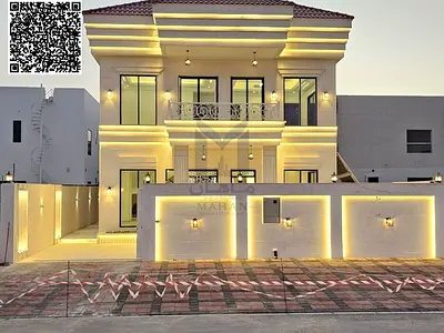 🏡 Brand New Classic Villa for Sale in Al Zahya, Ajman | 4 Master Bedrooms | Fees Included