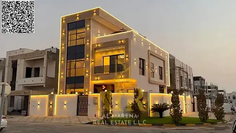 Luxury Villa for Sale in Al Zahia, Ajman – Featuring High-End Finishes, Modern Design, and a Prime