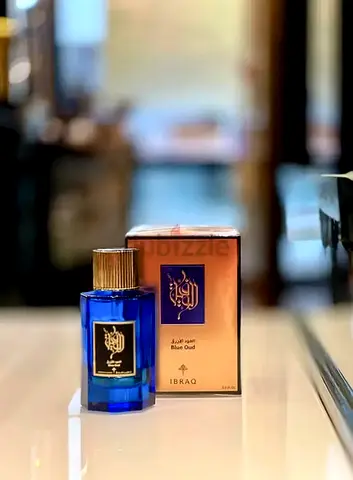Ibraq Blue Oud 100ml - Unopened Perfume (Blue Bottle)