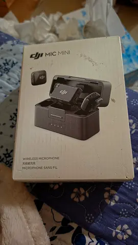DJI Mic Mini wireless microphone — used, original box