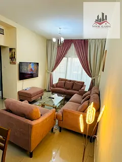 Sharjah Al Taawun, behind D2D, one room, hall, kitchen, bathroom, and balcony. Price: 4,200, includi