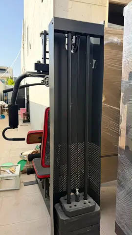 Multi-station Home Gym Machine with Weight Stack - Good Condition