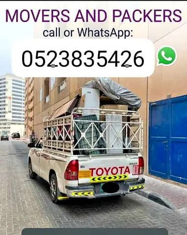 Reliable Movers & Packers Pickup Service (Toyota Hilux) - Call/WhatsApp