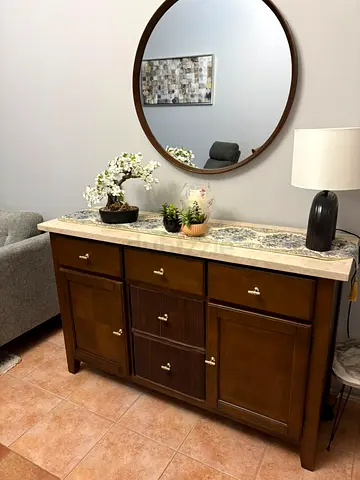CONSOLE WITH MIRROR HOME CENTRE