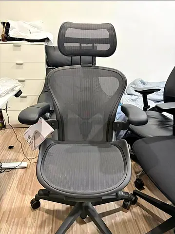 Remastered Version Herman Miller Office Chair Fully Options Excellent With Atlas Headrest