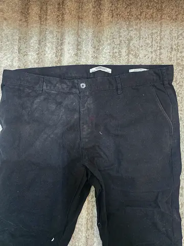 Black men’s casual trousers/chinos - good condition
