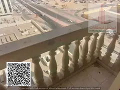 One-bedroom apartment (with living room) for rent in Al Rashidiya 2 – includes a balcony – price