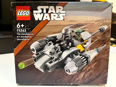 LEGO Star Wars The Mandalorian's N-1 Starfighter Micro Warrior - 75363 - Minor Box Damage