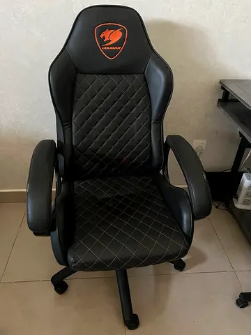 Black Ergonomic Gaming/Office Chair with Adjustable Armrests