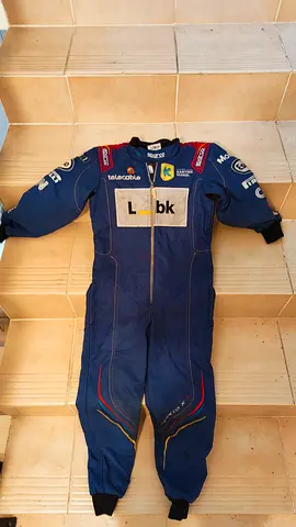 Sparco Fernando Alonso Karting School Go-Kart Suit Blue (CIK-FIA Level 2) Size 146 Negotiable