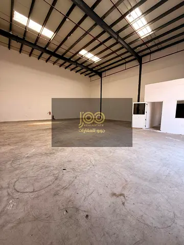 Warehouse for rent in the Modern Industrial Area, Umm Al Quwain; 4,800 sq. ft., 100 KVA electricity, for 160,000.