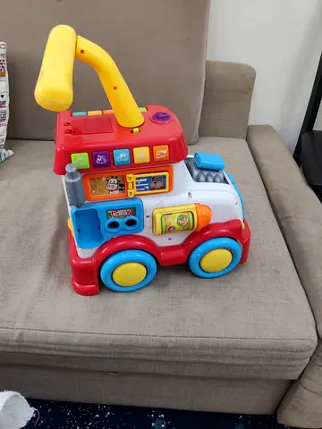 Fisher-Price Push Along Musical Learning Truck - Gently Used