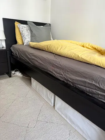IKEA malm single bed and mattress for sale