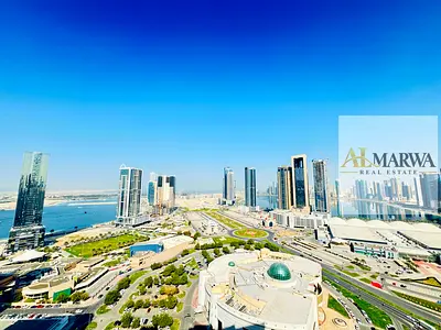 LUXURY SPACIOUS 2BHK ~ STYLISH AND BRIGHT ~ ONE MONTH FREE ~ HOT PROPERTY ~ DONT MISS THIS LAYOUT CHECK AT LEAST ONE TIME ~ PRIME LOCATION IN AL TAWUN ~ GYM POOL FREE