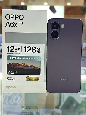 Oppo A6x 5G — 12GB RAM | 128GB | Purple (Like New)