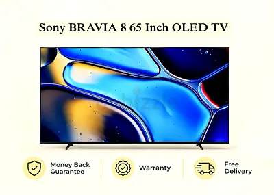 Sony BRAVIA 8 65 Inch OLED 120Hz 4K HDR Google TV 65XR80