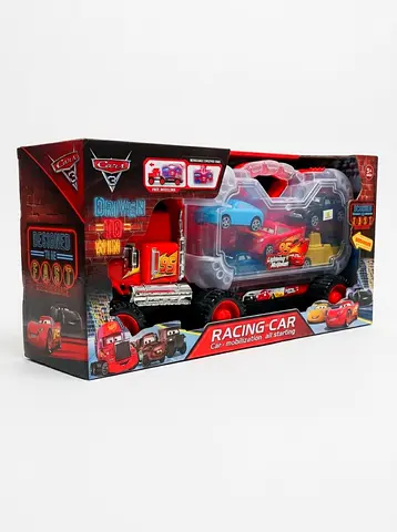 Disney Cars Lightning McQueen Racing Truck Set