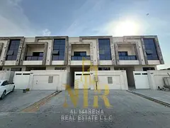 Villa for sale in Al Helio 1 - Ajman | 4 master rooms | Two floors + roof | Including registration a