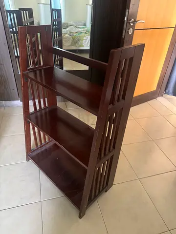 Foldable mango wood cabinet for sale