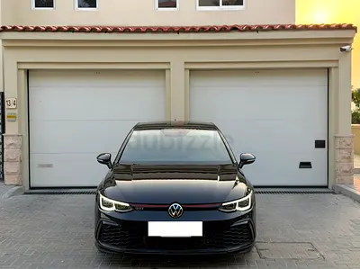 2021 Volkswagen GTI Black Beuty - Gcc  - Full Al Naboodah Service History With Service Contract