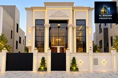 Classic-style villa in the Al Yasmeen area, Ajman, featuring a distinctive design. Available for fre