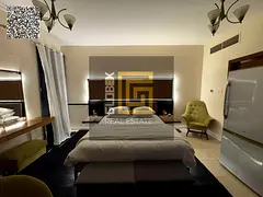 Furnished Studio for Sale in Orient Towers, Ajman | Balcony & Parking