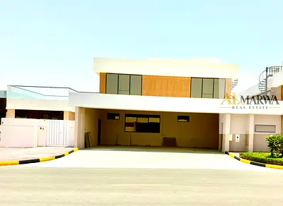 Luxurious & Spacious 5-Master BedRoom & Majlis Hall & Garden space & Maid Room + Lundarey Big Space Play area Villa For Rent Ready To Move